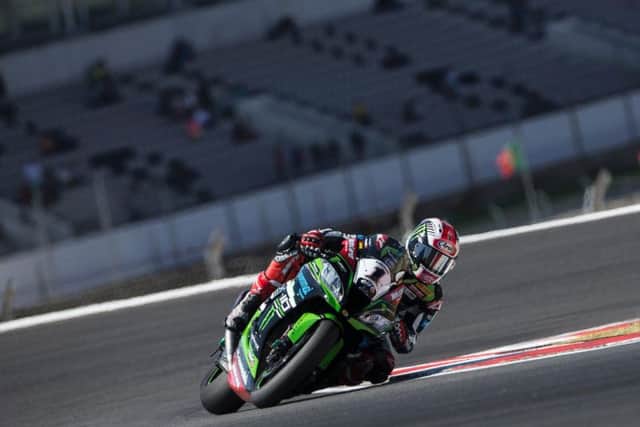 Kawasaki rider Jonathan Rea is within touching distance of a record third successive World Superbike title.