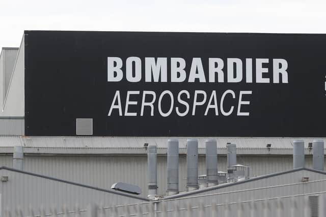 Bombardier's plant in Belfast