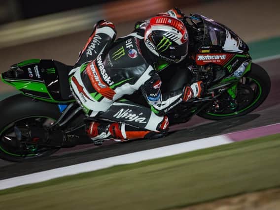 Jonathan Rea sealed his first ever victory in Qatar in race one at the Losail circuit on Friday night.
