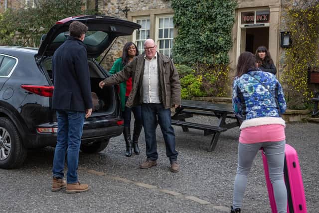 Marlon and Jessie set-off on their honeymoon to Northern Ireland with Paddy and Kerry.