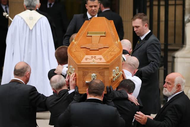Lyra McKee was shot dead by a masked gunman in the Creggan estate on Holy Thursday.