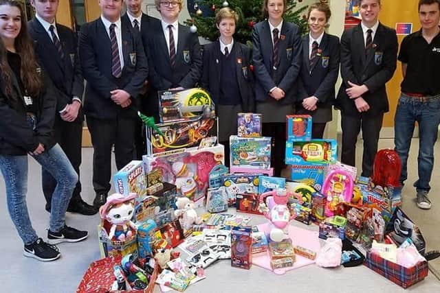 Local schools involved in helping to raise hampers and toys for charity Portadown Cares