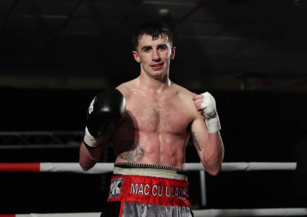 Tyrone McCullagh will headline the 'Danger at the Devenish 2' card against fellow unbeaten prospect, Tom Tran next Friday night.