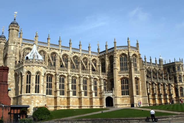 File photo dated 04/04/08 of St George's Chapel at Windsor Castle in Berkshire, which has been chosen as the venue for the wedding of Prince Harry and Meghan Markle