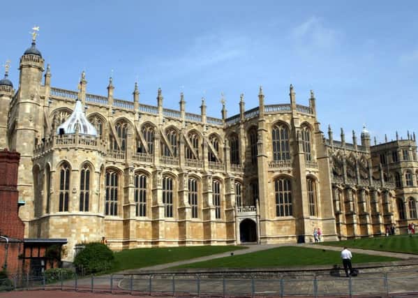 File photo dated 04/04/08 of St George's Chapel at Windsor Castle in Berkshire, which has been chosen as the venue for the wedding of Prince Harry and Meghan Markle