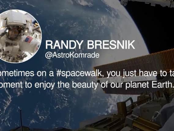 Astronaut Randy Bresnik