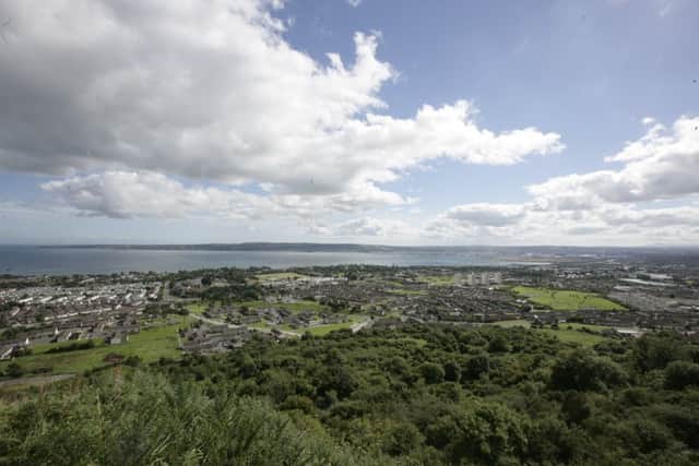 The view from Carnmoney Hill. Photo by Press Eye