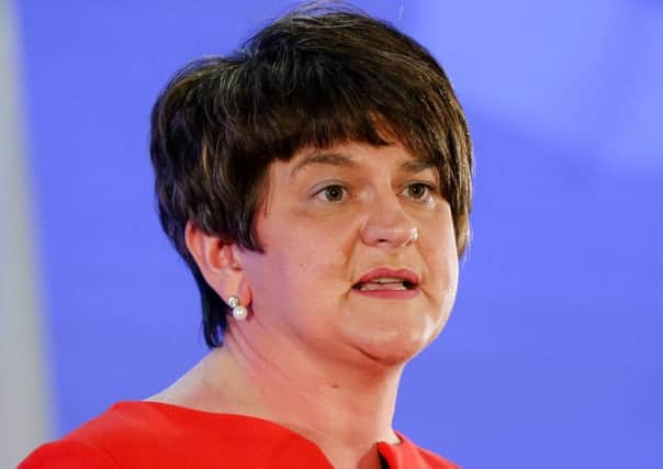 Arlene Foster said the integrity of the UK single market could not be compromised