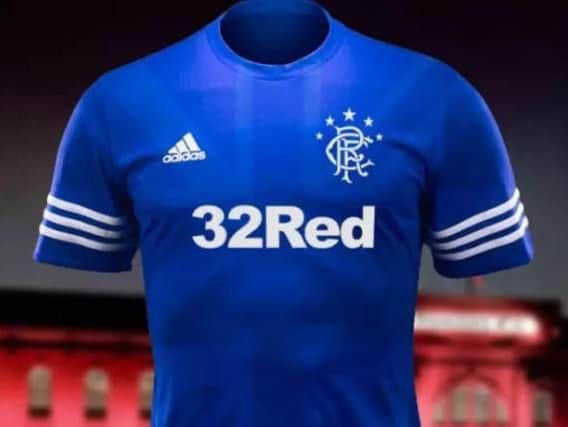 Could this be the new Rangers home kit?
