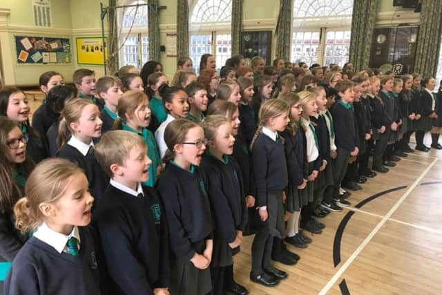 Strandtown Primary School are one of the choirs that will be performing at this year's Music Box