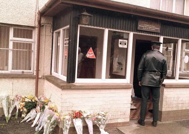 Six people were gunned down by U.V.F. gunmen in The Heights Bar in Loughinisland in June 1994.