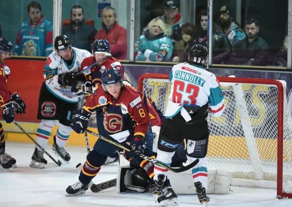 The Stena Line Belfast Giants fell to their first defeat in five games with a 5-3 loss away against the Guildford Flames