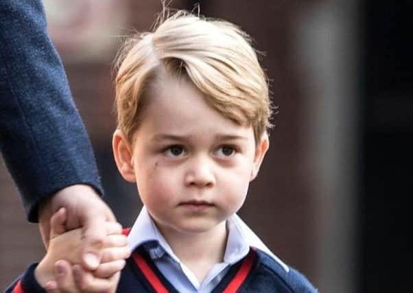 Prince George - a Scottish cleric has caused a storm by asking for prayers that he becomes gay