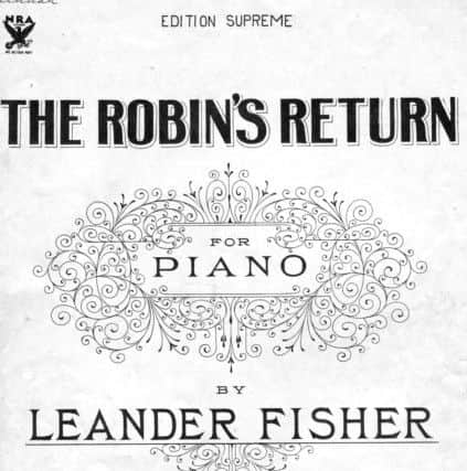 The Robin's Return. Sheet Music