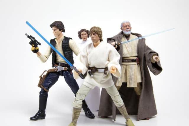 Use the force: Star Wars figures