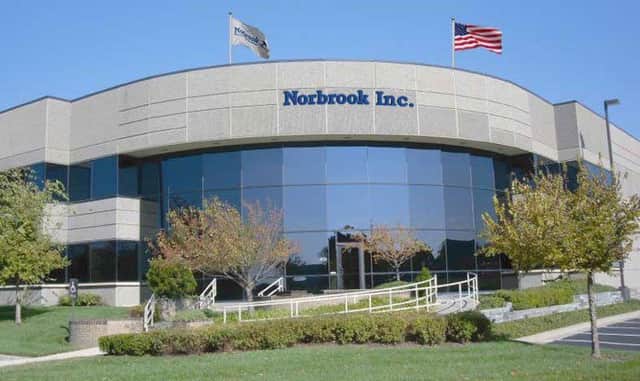 Norbrooks HQ in the USA where new products helped sales across North Americe rise by 17 per cent