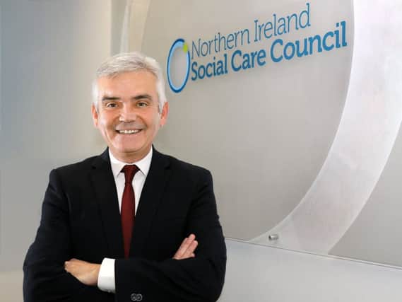 Colum Conway, CEO of the Northern Ireland Social Care Council