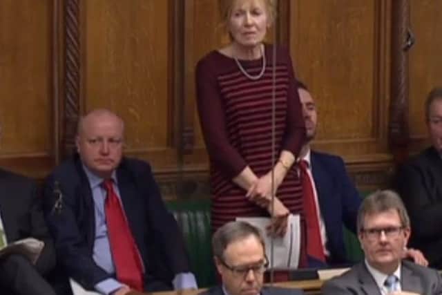 Lady Sylvia Hermon MP in the House of Commons