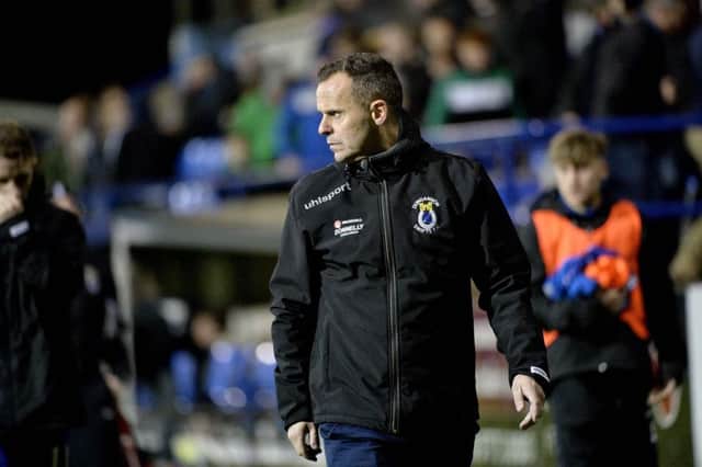 Dungannon Swifts Rodney McAree. Pic by INPHO.