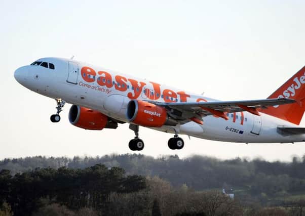 easyJet has three new routes from Northern Ireland. Photo: Barry Batchelor/PA Wire