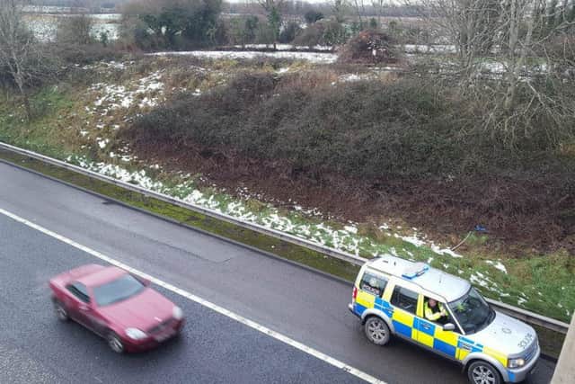 Emergency services attended the scene of an incident at M1 this morning