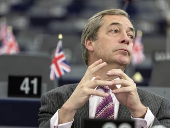 Nigel Farage attacks the Prime Minister