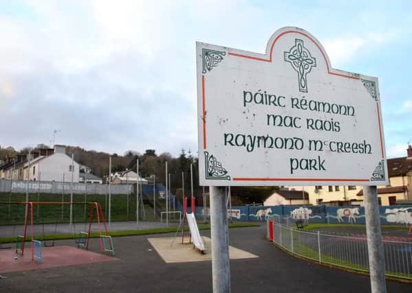 Raymond McCreesh Park in Newry. Photo: Pacemaker