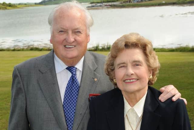 Sir William Hastings and his wife Joy