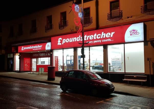 The new-look Poundstretcher store at Newry Street, Banbridge.