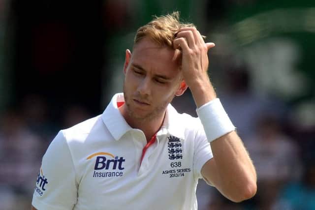 Stuart Broad has just five wickets in the series so far