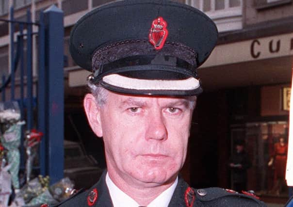 Raymond White during his time as a senior RUC officer