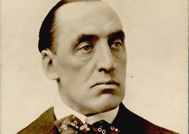The great unionist leader Sir Edward Carson. In many ways the creator of Northern Ireland, he stepped away from politics soon after its establishment, embittered