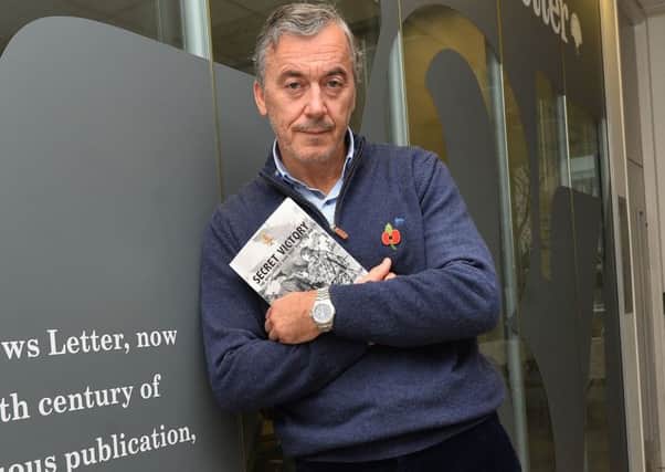 William Matchett at the News Letter Belfast office holding his book, Secret Victory: The Intelligence War that Beat the IRA. He is an Adjunct Fellow at the Edward M Kennedy Institute for conflict prevention, Maynooth University, Ireland.
Photo Colm Lenaghan/Pacemaker Press
