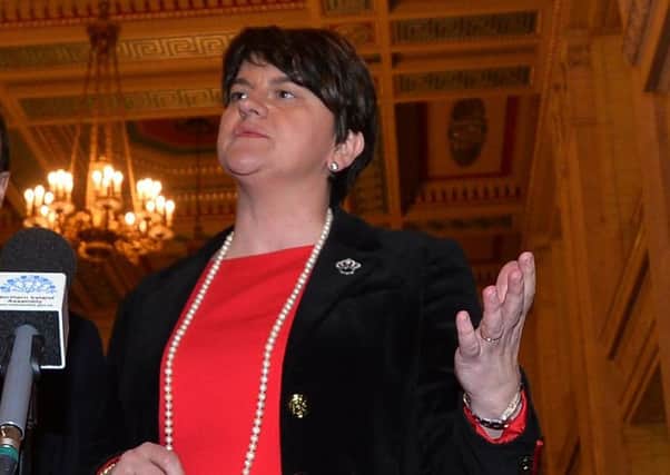 Did Arlene Foster lose her bottle? The DUP-SF near deal had good selling points for both sides
