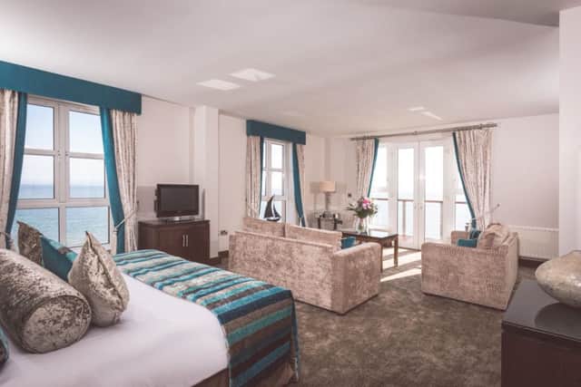 Redcastle Hotel offers 93 bedrooms and luxury suites boasting ocean or parkland views