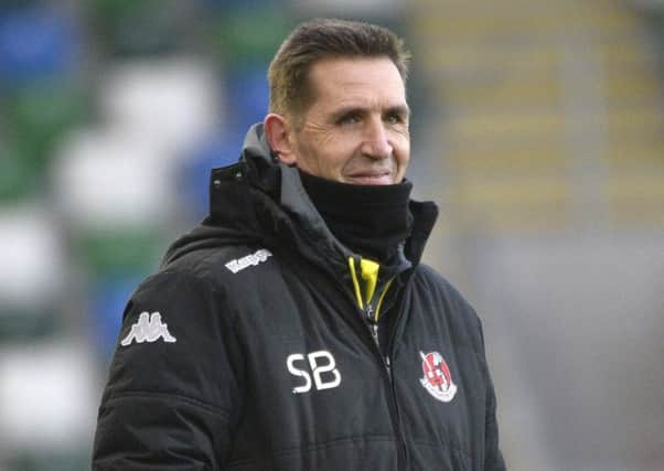 Crusaders manager Stephen Baxter. Pic by INPHO.
