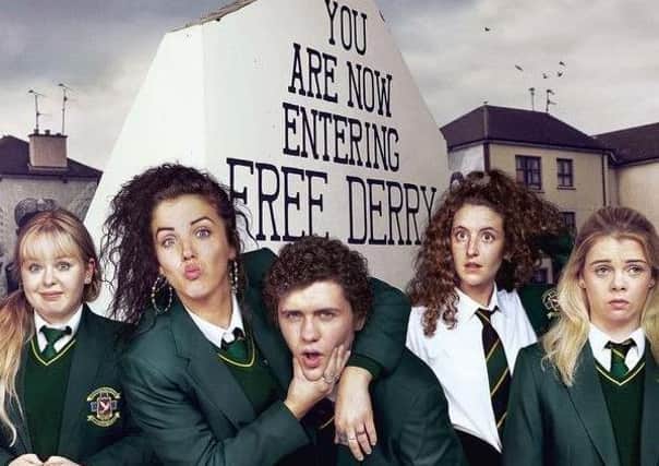 The cast of 'Derry Girls'