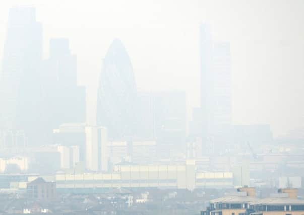 Air pollution is affecting the north west in particular