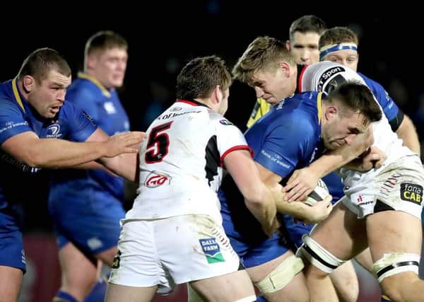 Action from 
Leinster's win over Ulster on Saturday
