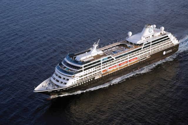 The Azamara Journey, sister ship to the Azamara Pursuit due in Belfast this spring for its refit