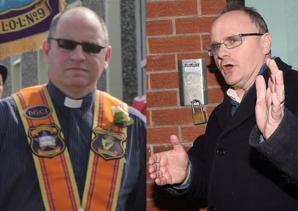 County Grand Chaplin Rev Alan McCann has hit out at church leaders for remaining silent over Barry McElduffs controversial social media post