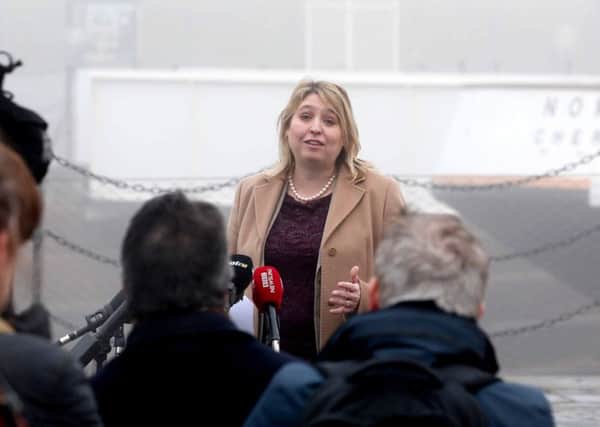 Rt Hon Karen Bradley MP visits Northern Ireland for her first official engagement as Secretary of State for Northern Ireland