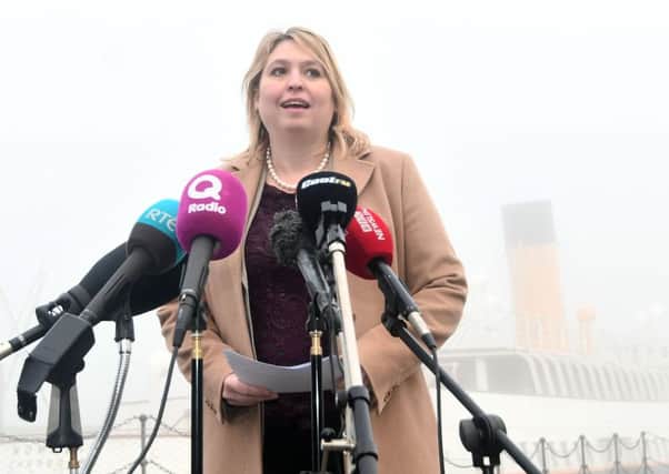 The new secretary of state for Northern Ireland Karen Bradley