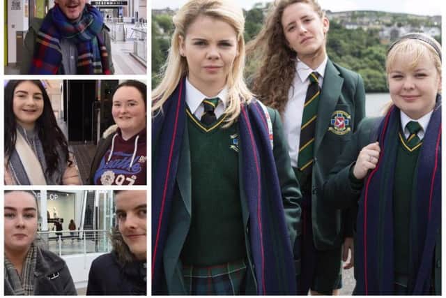 Shoppers in Foyleside have been giving their views on Derry Girls