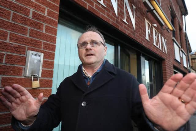 Barry McElduff last week