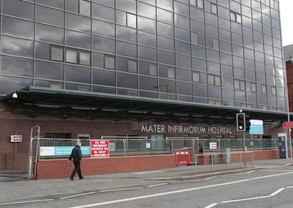 The Mater hospital, north Belfast