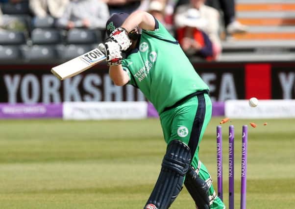Paul Stirling was in good form for Ireland