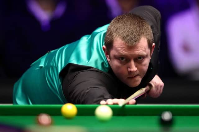 Mark Allen during his match against Ronnie O'Sullivan  during day five of the 2018 Dafabet Masters at Alexandra Palace, London. PRESS ASSOCIATION Photo. Picture date: Thursday January 18, 2018. See PA story SNOOKER Masters. Photo credit should read: John Walton/PA Wire