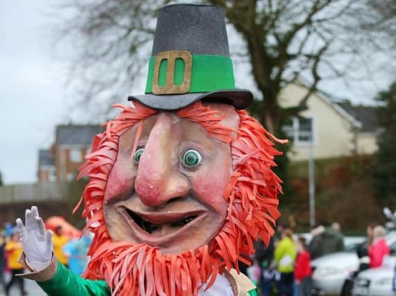 Saint Patrick's Day parade in Belfast