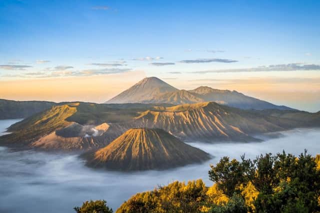 Mount Bromo on Java.